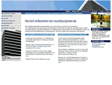Tablet Screenshot of mundsburgtower.de